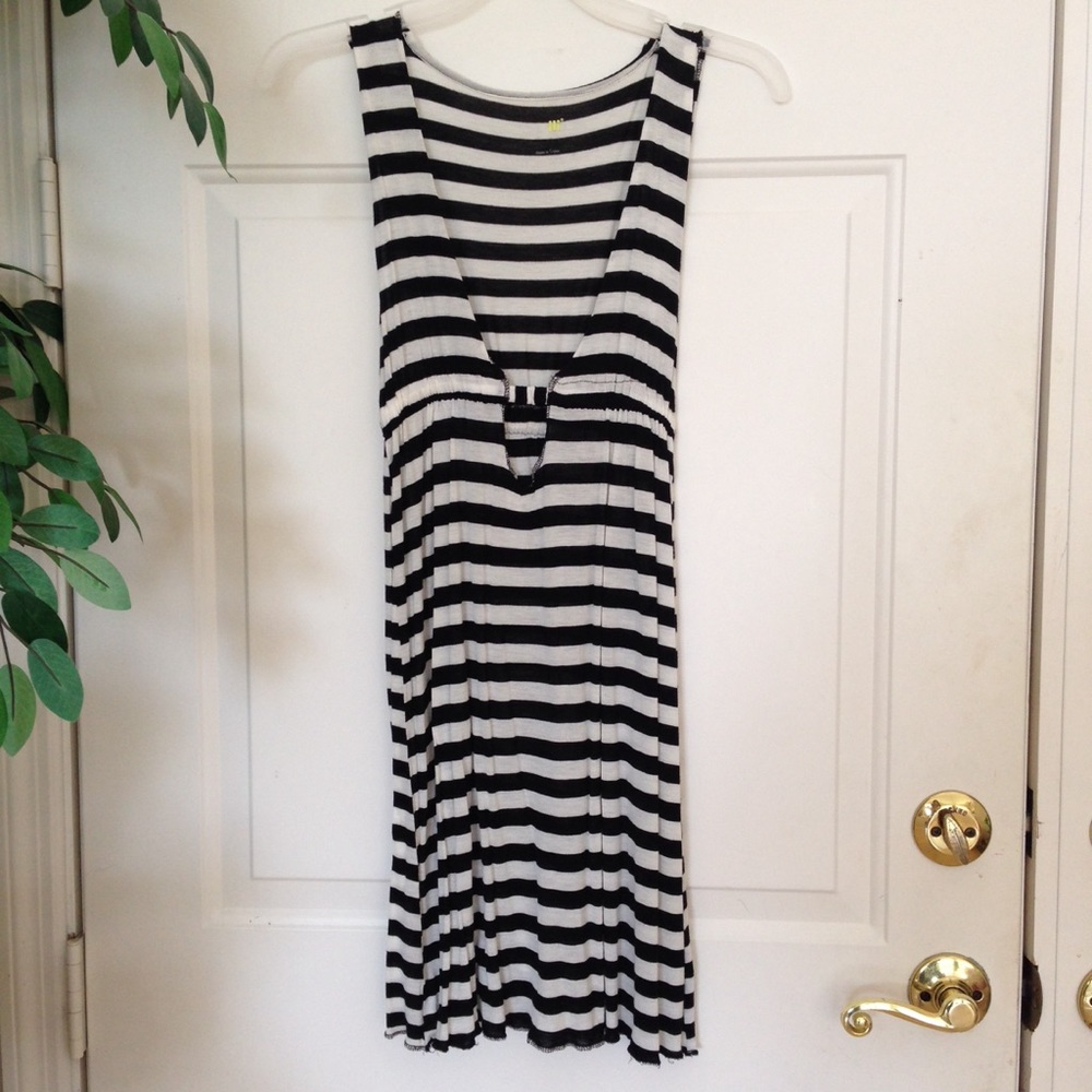 Stripe Dress/Coverup
